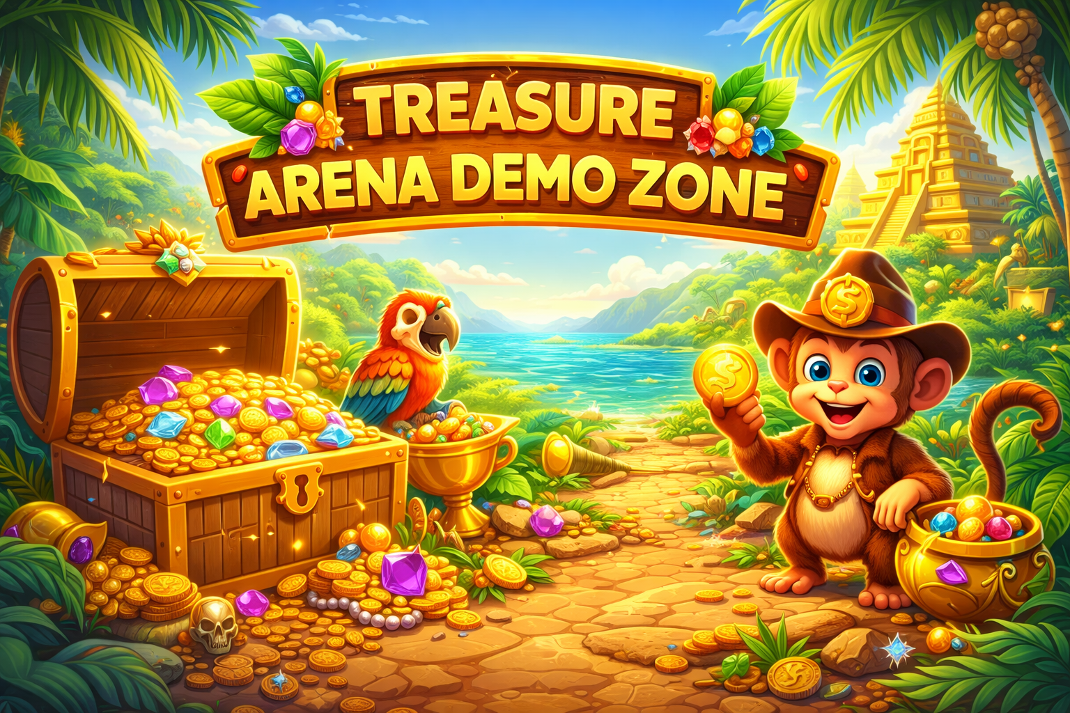Treasure Arena Demo Banner